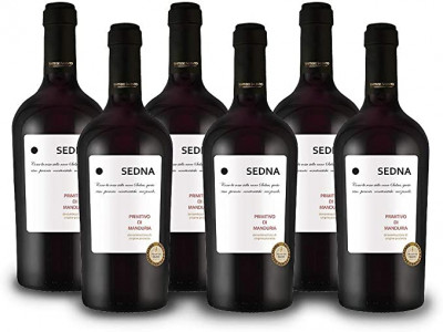 Primitivo di Manduria SEDNA DOP 2020 Vigneti del Salento (Fantini) Rotweinpaket 6 Flaschen